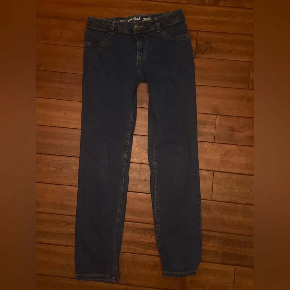 Cat & Jack Super Stretch Slim jeans  Girls 10 straight‎ leg